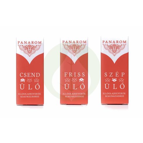 Szaunaolaj illóolajkeverék szett - 3x10ml - Panarom