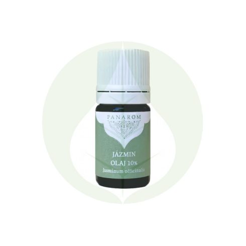 Jázmin 10% - Jasmine absolutum illóolaj - Jojoba olajban - 5ml - Panarom