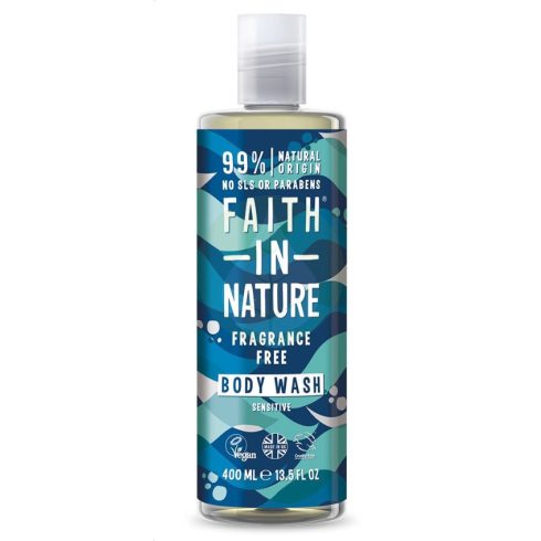 Illatmentes tusfürdő - 400ml - Faith in Nature