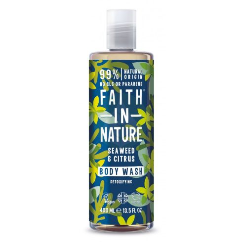 Tengeri hínár és citrus folyékony szappan kézmosó - 400ml - Faith in Nature