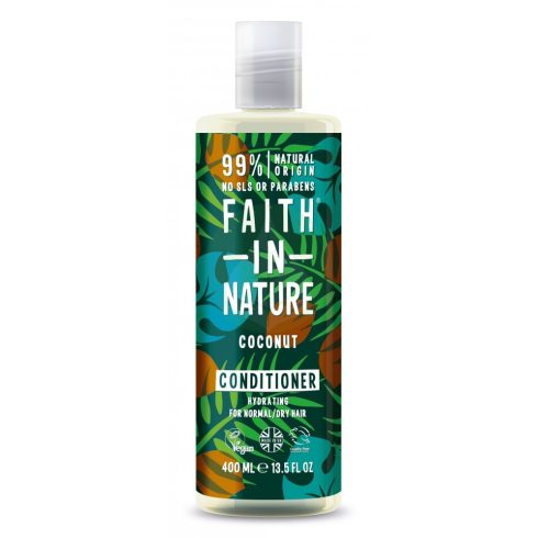 Kókusz kondicionáló és balzsam - 400ml - Faith In Nature