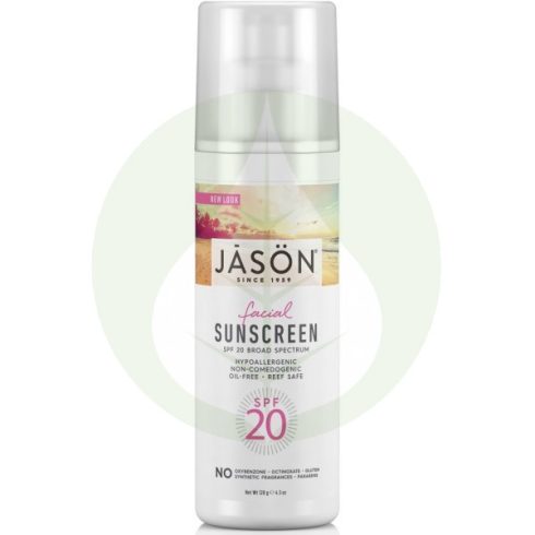 Facial Sunscreen SPF20 naptej arcra - 128g - Jasön