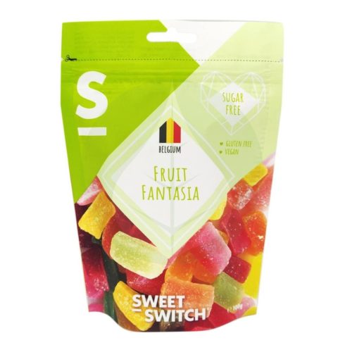 Fruit Fantasia cukormentes zselé Gumicukor - 100g - Sweet Switch