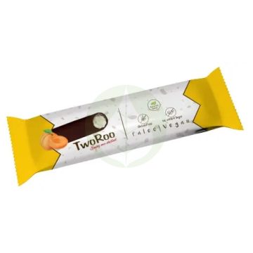  Sárgabarackos TwoRoo rúd étcsokoládéba mártva, édesítőszerekkel - 30g - Health Market