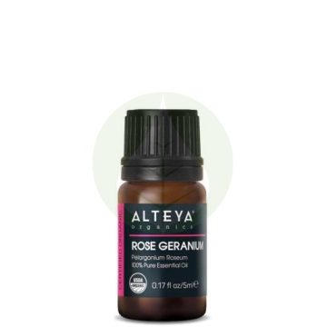   Rózsageránium - Pelargonium roseum illóolaj - Bio - 5ml - Alteya Organics