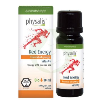   Red Energy - Energetizáló illóolaj-keverék - bio - 10ml - Physalis