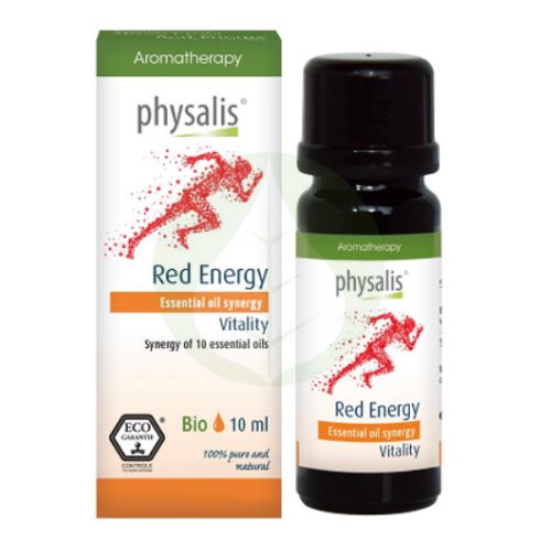 Red Energy - Energetizáló illóolaj-keverék - bio - 10ml - Physalis