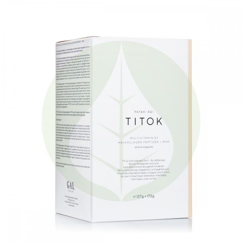 TITOK Multivitamin + Halkollagén peptidek por + MSM - 30adag - GAL