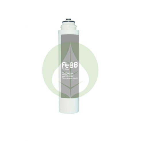 Szűrő - FT-88 - GAC aktív szén ezüsttel - Puricom - Ionfilter FT-Line3 víztisztító készülékekhez