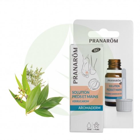 Aromaderm - Verrucarom - Szemölcs kezelő keverék - Bio - 10ml - Pranarom