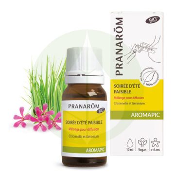   Aromapic - Citronella Szúnyog és rovarriasztó illóolaj keverék párologtatóba - Bio - 30ml - Pranarom