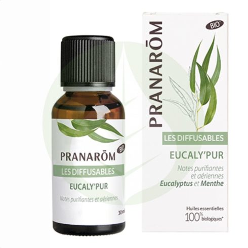 Eucaly'pur illóolaj keverék párologtatóba - Bio - 30ml - Pranarom
