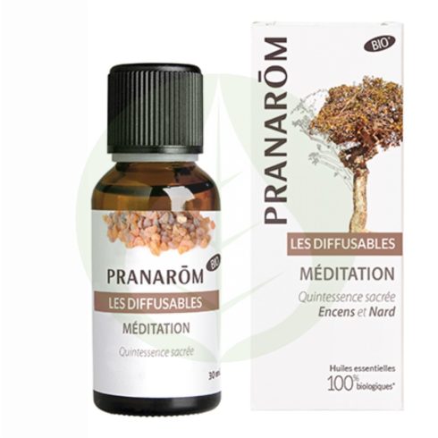 Meditation - meditáció illóolaj keverék párologtatóba - Bio - 30ml - Pranarom