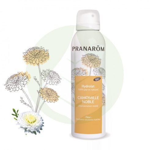 Kamilla - Római kamilla - Chamaemelum nobile aromavíz - Arc és testpermet - Bio - 150ml - Pranarom