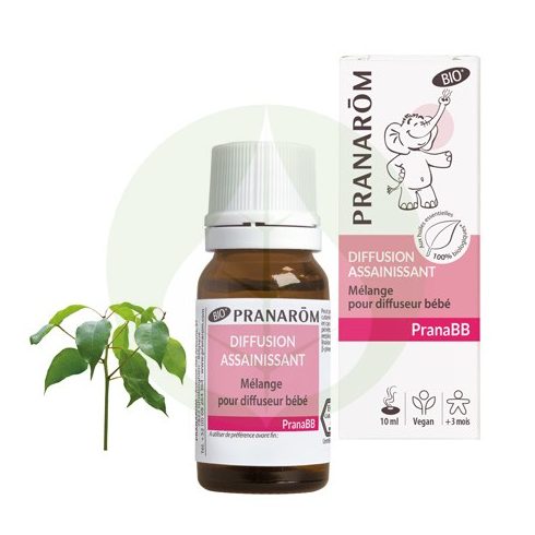 PranaBB - Légfertőtlenítő illóolaj keverék párologtatóba - Bio - 10ml - Pranarom