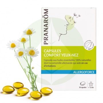   Allergoforce - Allergiás tünetek kezelésére kapszula - Bio - 30db - Pranarom