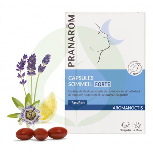 Aromanoctis - forte nyugtató - alvást segítő kapszula - Bio - 30db - Pranarom