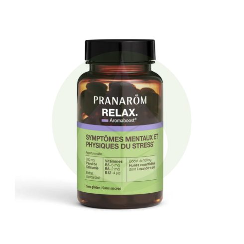 Aromaboost® Relax - étrend-kiegészítő kapszula - 60db - Pranarom