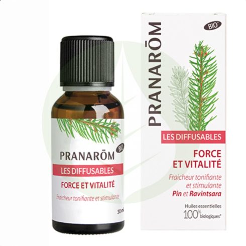 Erő és vitalitás illóolaj keverék párologtatóba - Bio - 30ml - Pranarom